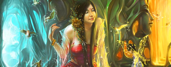 30 Beautiful Fantasy Princess Concept Art