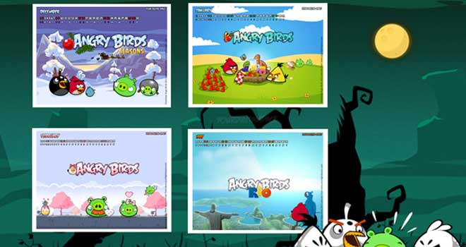 Free Angry Birds 2012 Desktop Wallpaper Calendar