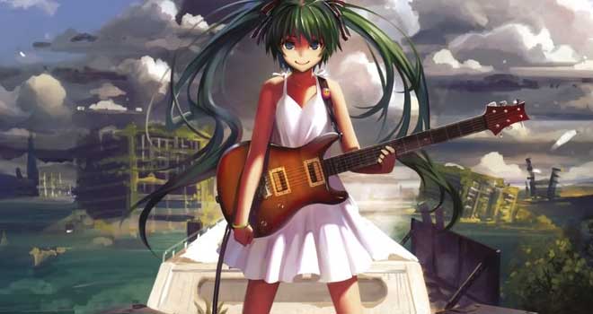 Hatsune Miku with Guitar, Alphonse