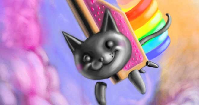 Pop Tart Cat Nyan by Jaiantfakinfeygot