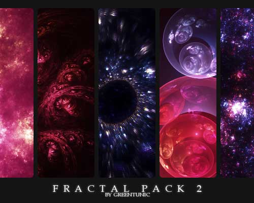 20 Fractal Pack by greentunic