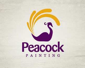 Peacock Painting by John Morrey